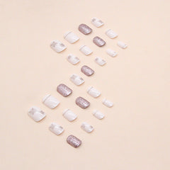 24pcs/Set Press On Nails W904