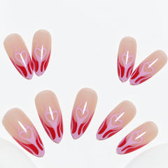 24pcs/Set Press On Nails MJE-47