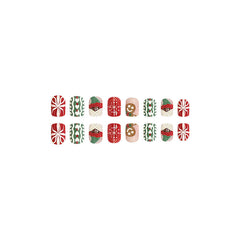 24pcs/Set Press On Nails Z446