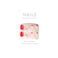 24pcs/Set Press On Nails JF0736