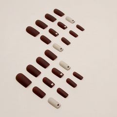 24pcs/Set Press On Nails W1441