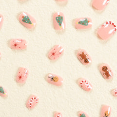 24pcs/Set Press On Nails SN162