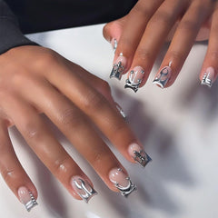 24pcs/Set Press On Nails JP2921