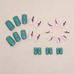 24pcs/Set Press On Nails W1263