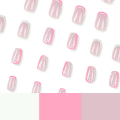 24pcs/Set Press On Nails JP2541