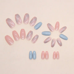 24pcs/Set Press On Nails W998