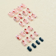 24pcs/Set Press On Nails SN165
