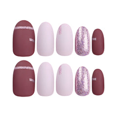 24pcs/Set Press On Nails JP3036