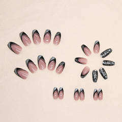 24pcs/Set Press On Nails W378
