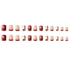 24pcs/Set Press On Nails DY261