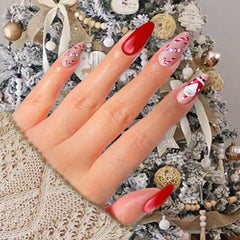 24pcs/Set Press On Nails JIA#409