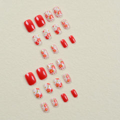 24pcs/Set Press On Nails SN002
