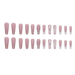 24pcs/Set Press On Nails Z828