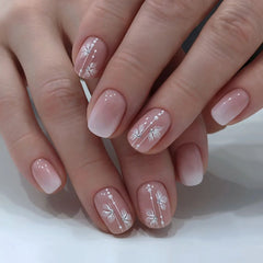 24pcs/Set Press On Nails JF0585
