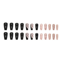 24pcs/Set Press On Nails W311