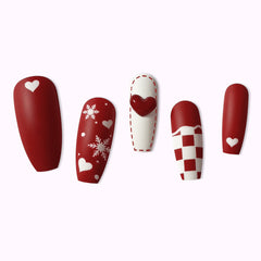 24pcs/Set Press On Nails CZ054
