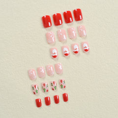 24pcs/Set Press On Nails SN167