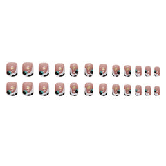 24pcs/Set Press On Nails W1419