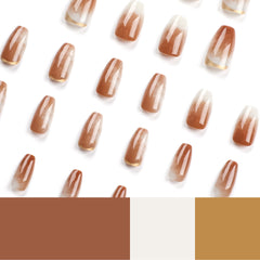 24pcs/Set Press On Nails JP2925