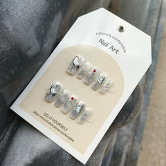 24pcs/Set Press On Nails CKLT066