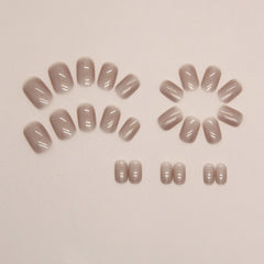 24pcs/Set Press On Nails W1248