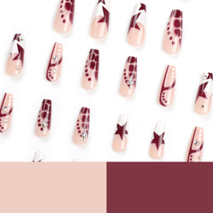 24pcs/Set Press On Nails JP2027