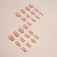 24pcs/Set Press On Nails W1319