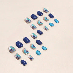 24pcs/Set Press On Nails W806