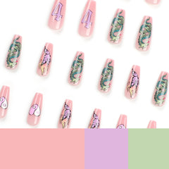 24pcs/Set Press On Nails JP2830