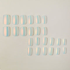 24pcs/Set Press On Nails MJE-355