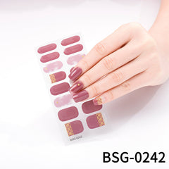 Salon-Quality Gel Nail Strips BSG-0242