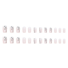 24pcs/Set Press On Nails W540