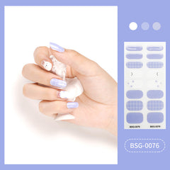 Salon-Quality Gel Nail Strips BSG-0076