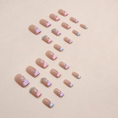 24pcs/Set Press On Nails Z767