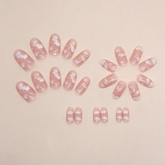 24pcs/Set Press On Nails W1422