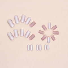 24pcs/Set Press On Nails W789