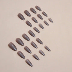 24pcs/Set Press On Nails W1326