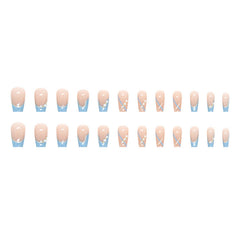 24pcs/Set Press On Nails Z665