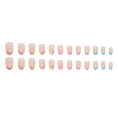 24pcs/Set Press On Nails W1117