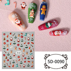Nail Art Stickers 5D-0090