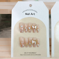 24pcs/Set Press On Nails CKCZ273-B5