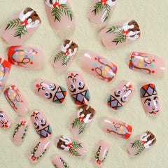 24pcs/Set Press On Nails SN127