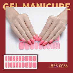 Salon-Quality Gel Nail Strips BSS-0038