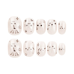 24pcs/Set Press On Nails JP3026