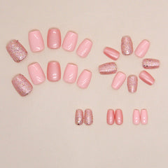 24pcs/Set Press On Nails W1384