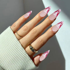 24pcs/Set Press On Nails MJE-47