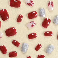 24pcs/Set Press On Nails JF0703