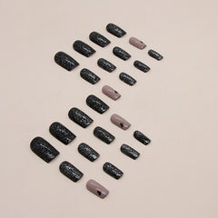 24pcs/Set Press On Nails W1111
