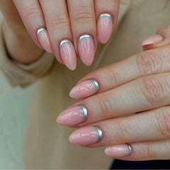 24pcs/Set Press On Nails W1093