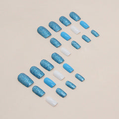 24pcs/Set Press On Nails W549